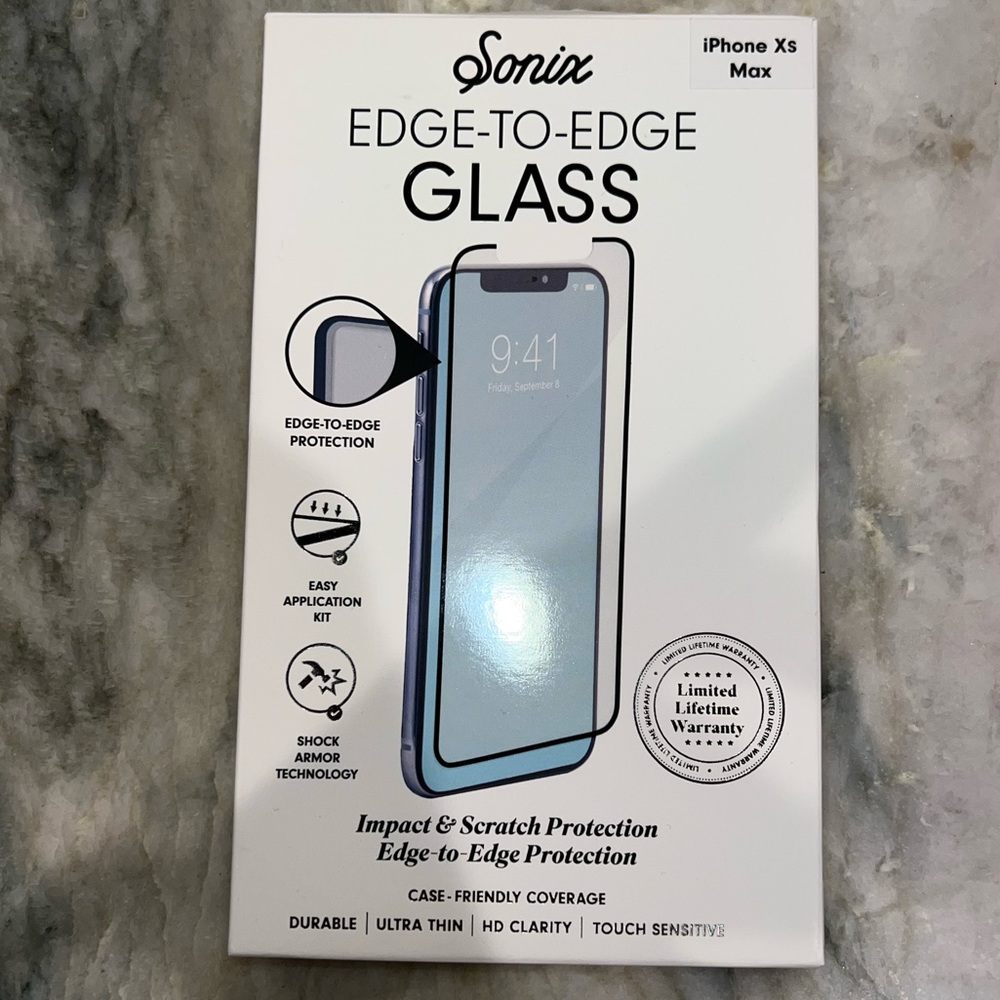 Brand new, never used glass screen protector! iPhone XS Max
